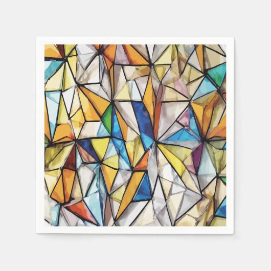 Serviette En Papier Papier Napkin (Devant)
