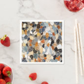 Serviette En Papier Papier Napkin (En situation)