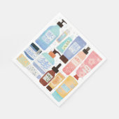 Serviette En Papier Papier Napkin (Coin)