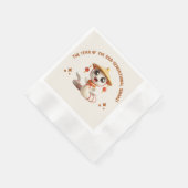 Serviette En Papier Papier Napkin (Coin)