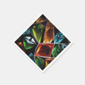 Serviette En Papier Papier Napkin (Coin)