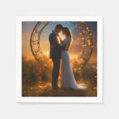 Serviette En Papier Papier Napkin (Devant)