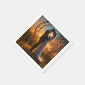 Serviette En Papier Papier Napkin (Coin)