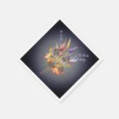 Serviette En Papier Papier Napkin (Coin)