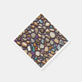 Serviette En Papier Papier Napkin (Coin)