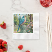 Serviette En Papier Papier Napkin (En situation)