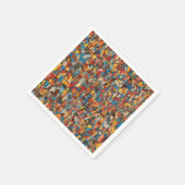 Serviette En Papier Papier Napkin (Coin)