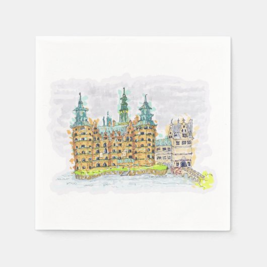 Serviette En Papier Papier Napkin (Devant)