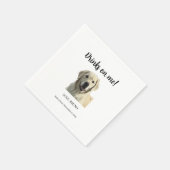 Serviette En Papier Papier Napkin (Coin)