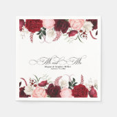 Serviette En Papier Papier Napkin (Devant)