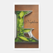 Serviette En Papier Papier Napkin (Devant)
