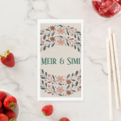 Serviette En Papier Papier Napkin (En situation)
