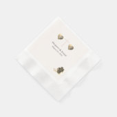 Serviette En Papier Papier Napkin (Coin)