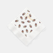 Serviette En Papier Papier Napkin (Coin)