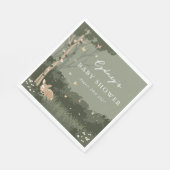 Serviette En Papier Papier Napkin (Coin)