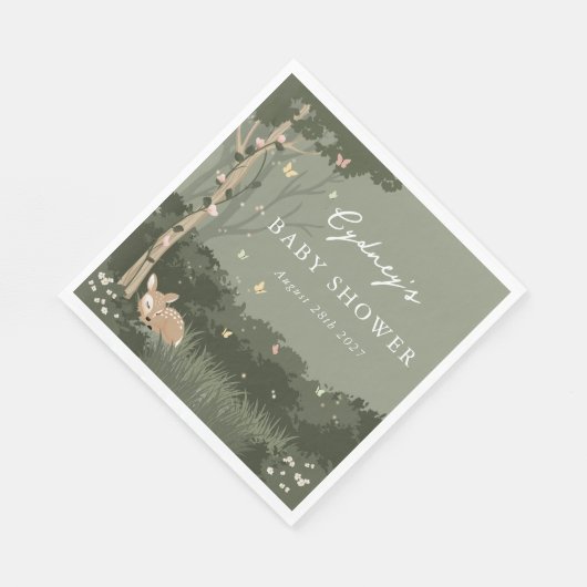 Serviette En Papier Papier Napkin (Coin)