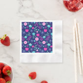 Serviette En Papier Papier Napkin (En situation)