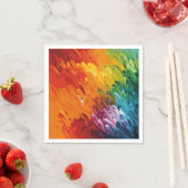 Serviette En Papier Papier Napkin (En situation)