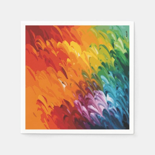 Serviette En Papier Papier Napkin (Devant)