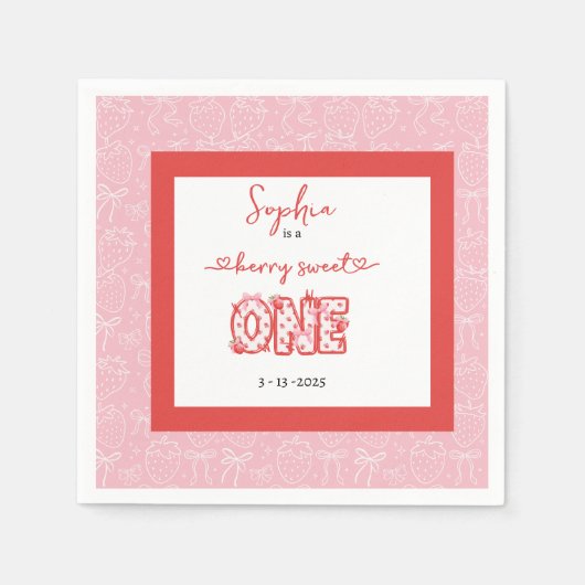 Serviette En Papier Papier Napkin (Devant)