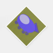 Serviette En Papier Papier Napkin (Coin)