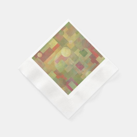 Serviette En Papier Papier Napkin (Coin)