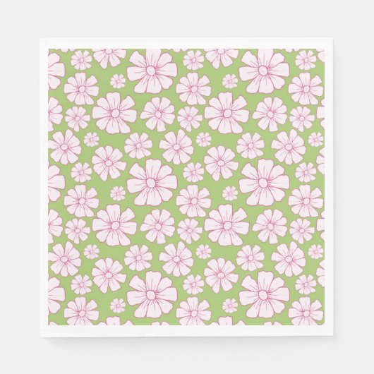 Serviette En Papier Papier Napkin (Devant)