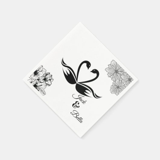 Serviette En Papier Papier Napkin (Coin)