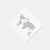 Serviette En Papier Papier Napkin (Coin)