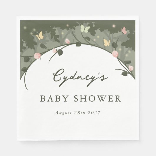 Serviette En Papier Papier Napkin (Devant)