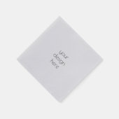 Serviette En Papier Papier Napkin (Coin)