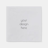 Serviette En Papier Papier Napkin (Devant)