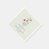 Serviette En Papier Papier Napkin (Coin)