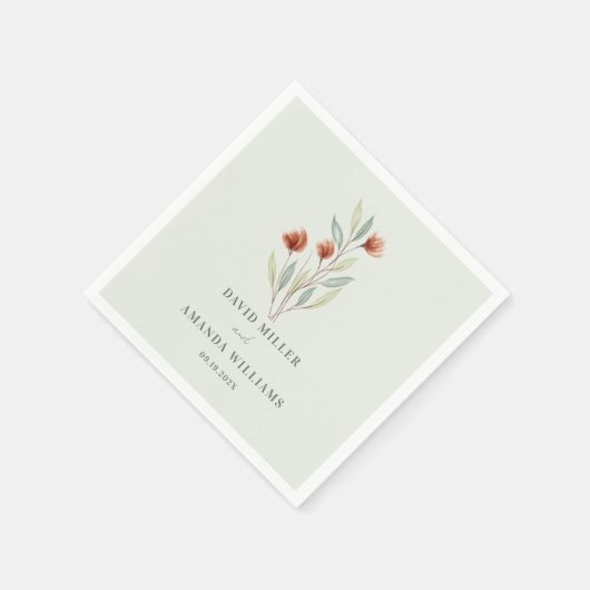 Serviette En Papier Papier Napkin (Coin)