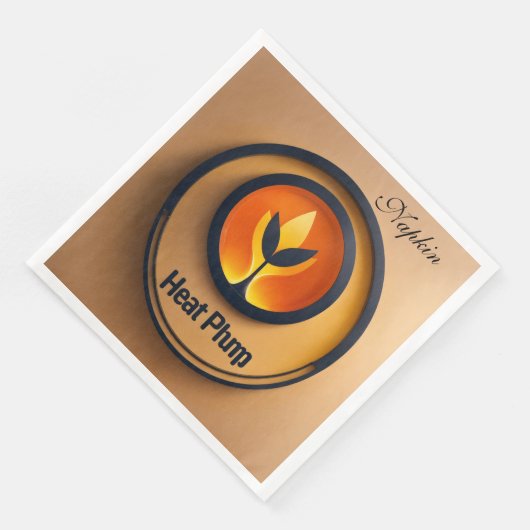 Serviette En Papier Papier Napkin (Coin)