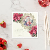 Serviette En Papier Papier Napkin (En situation)