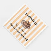 Serviette En Papier Papier Napkin (Coin)