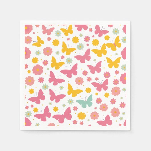 Serviette En Papier Papier Napkin (Devant)