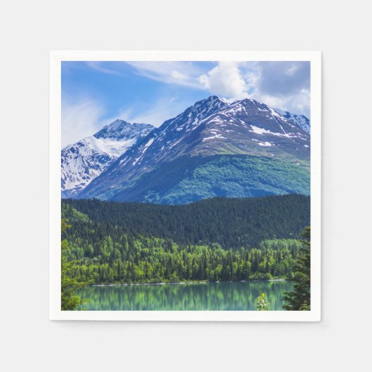 Serviette En Papier Papier Napkin (Devant)