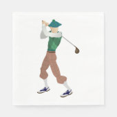 Serviette En Papier Papier Napkin (Devant)