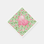 Serviette En Papier Papier Napkin (Coin)