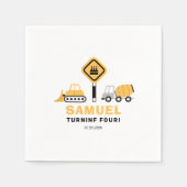 Serviette En Papier Papier Napkin (Devant)