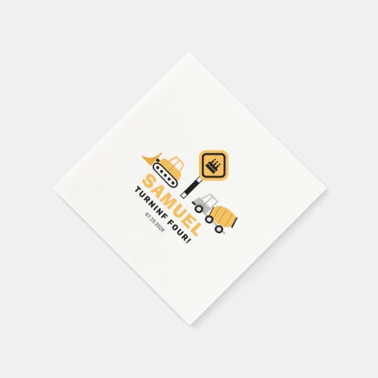 Serviette En Papier Papier Napkin (Coin)