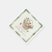 Serviette En Papier Papier Napkin (Coin)