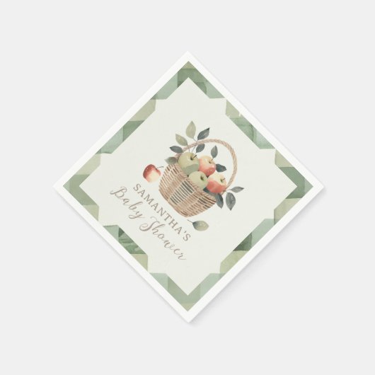 Serviette En Papier Papier Napkin (Coin)