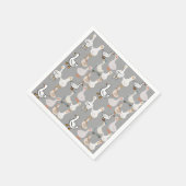 Serviette En Papier Papier Napkin (Coin)