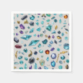 Serviette En Papier Papier Napkin (Devant)