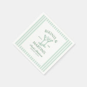 Serviette En Papier Papier Napkin (Coin)