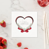 Serviette En Papier Papier Napkin (En situation)