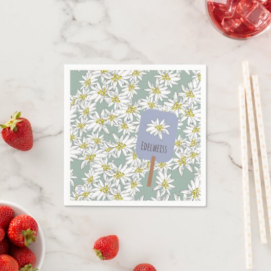 Serviette En Papier Papier Napkin (En situation)